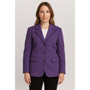 L.L. Bean Vintage Wool Cashmere Blend Blazer